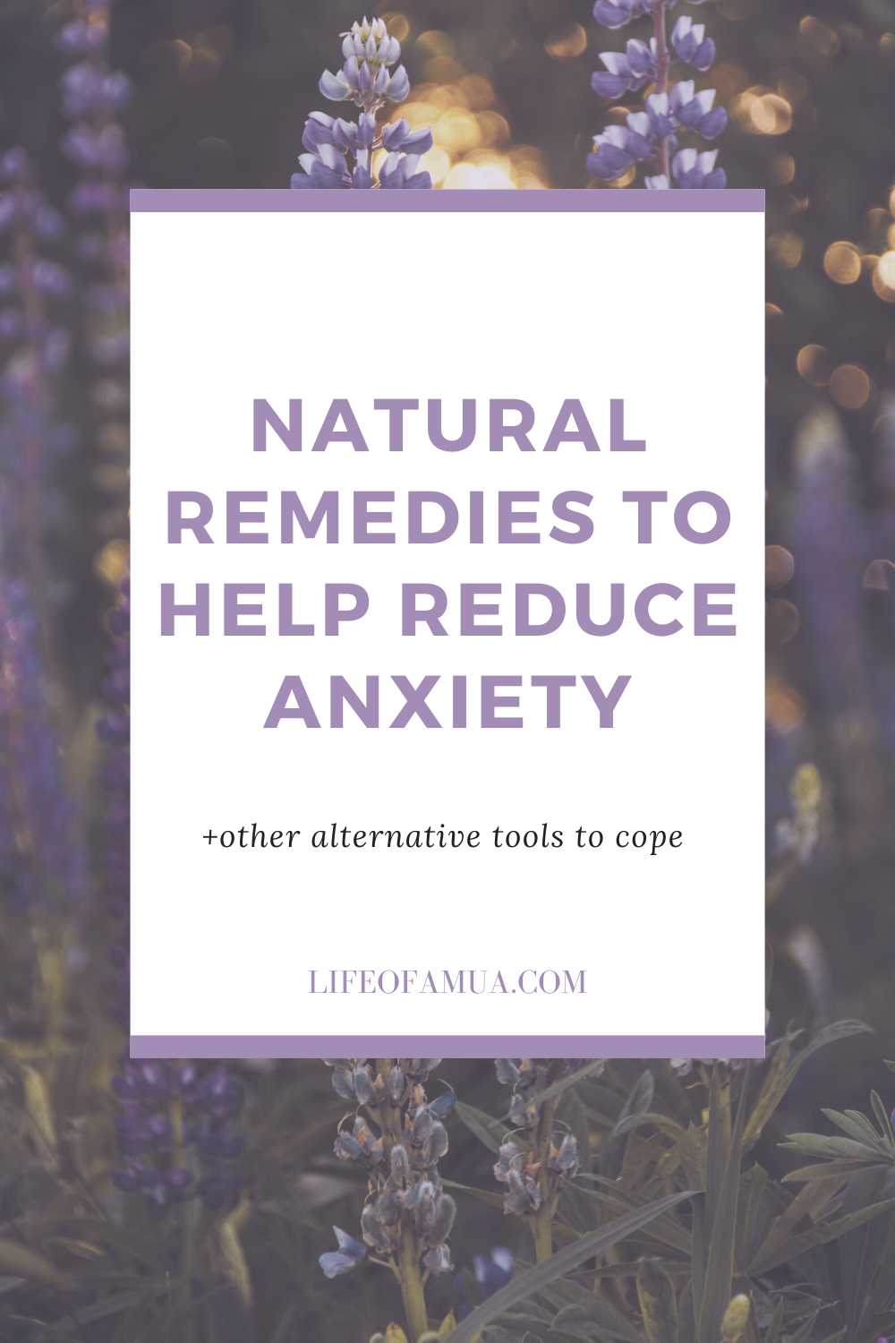 Natural Remedies to Help With Anxiety